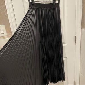 BCBG Pleated Maxi Skirt - NEW